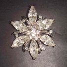 Bridal Crystal Vintage style Rhinestone Brooch pin PI64