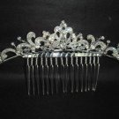 Wedding Bridal crystal Rhinestone Hair tiara Comb RB396