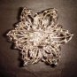 Bridal flower Vintage style Rhinestone Brooch pin PI255