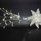 Bridal Rhinestone Faux Pearl Hair Tiara Comb RB175