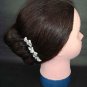 Bridal Rhinestone Flower Crystal Hair tiara Comb RB286