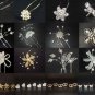 Bridal Rhinestone crystal cocktail Hair tiara Pin RP76