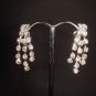 Bridal Crystal Rhinestone necklace earring Set NR75