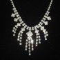 Bridal Crystal bracelet ring necklace earring Set NR98