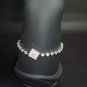 Bridal Crystal bracelet ring necklace earring Set NR98