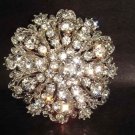 4 pc Bridal Vintage style Rhinestone Brooch pin PI225