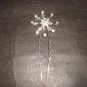 6 Bridal crystal veil flower Rhinestone Hair pin RP152