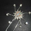 Bridal Crystal rhinestone Hairpin hair pin BH198