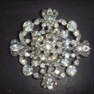 Bridal Vintage style Rhinestone Brooch pin Pi168