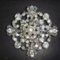 Bridal Vintage style Rhinestone Brooch pin Pi168