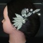 BRIDAL WEDDING RHINESTONE LEAVE HAIR TIARA COMB RB238