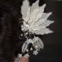 BRIDAL WEDDING RHINESTONE LEAVE HAIR TIARA COMB RB238