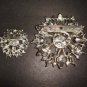 2 pcs Bridal Crystal Rhinestone Brooch pin Pi150