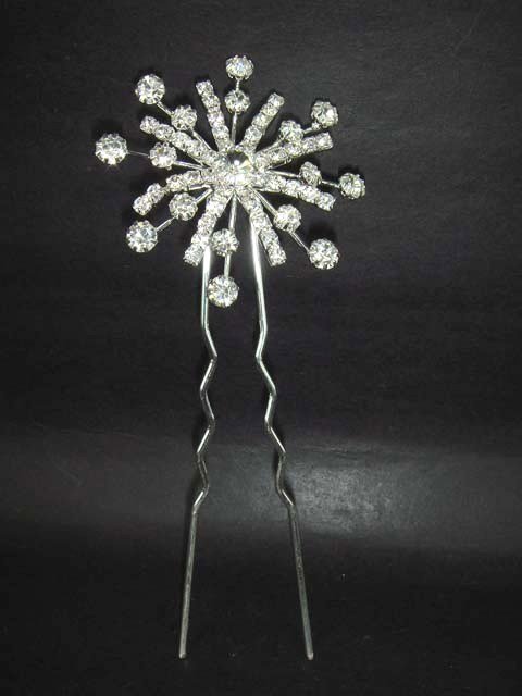 Bridal Crystal Rhinestone Hairpin Hair tiara Pin RP118