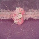 Bridal Flower girl Heart Lace Rhinestone Headband HR100