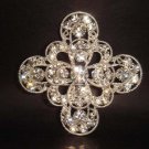 Bridal Bridesmaid Crystal Rhinestone Brooch pin PI140