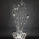 Bridal Rhinestone Butterfly Hair tiara Comb RB124