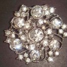 Bridal Crystal Vintage style Rhinestone Brooch pin PI30