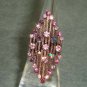 Bridal Vintage Rhinestone Crystal Cocktail Ring R28