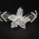 Bridal Crystal Rhinestone Flower Hair tiara Comb RB316