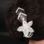 Bridal Crystal Rhinestone Flower Hair tiara Comb RB316