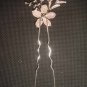 Bridal Rhinestone Flower Crystal Hairpin Hair Pin BH56