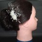 Bridal Rhinestone crystal Flower Tiara Hair Comb RB423