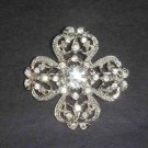 Bridal Crystal Vintage style Rhinestone Brooch pin PI36