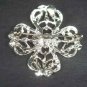 Bridal Crystal Vintage style Rhinestone Brooch pin PI36