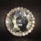 Bridal Circle Bling Rhinestone Brooch pin PI217