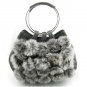 Wedding Party Rabbit Fur Shoulder bag Purse handbag LB9