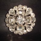 Bridal Vintage Style Rhinestone Brooch pin PI231
