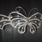 Bridal Rhinestone Butterfly Hair Tiara Comb RB370
