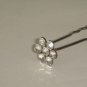 6 Bridal veil prom Crystal Rhinestone Hairpin RP157