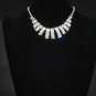 Bridal Rhinestone earring necklace ring bracelet NR199
