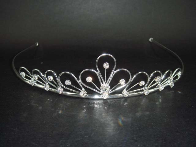 Bridal Rhinestone Hair crown tiara Headband HR25
