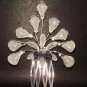 Bridal Wedding Rhinestone Flower Hair tiara Comb RB62