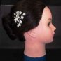 Bridal Wedding Rhinestone Flower Hair tiara Comb RB62