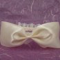 Bridal Flower girl Bow Red Ivory Pink Headband HR115