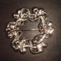 Bridal Wreath Flower bling Rhinestone Brooch pin Pi208