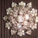 Bridal Crystal Vintage style Rhinestone Brooch pin PI27