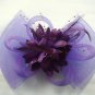 Bridal Feather Hair Flower Fascinator tiara Clip BA140