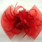 Bridal Feather Hair Flower Fascinator tiara Clip BA140