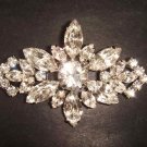Bridal bling Vintage style Rhinestone Brooch pin PI277