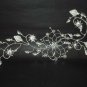 Bridal Rhinestone Flower leaf Crystal Hair tiara RB272