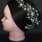 Bridal Rhinestone Flower leaf Crystal Hair tiara RB272