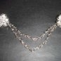 Vintage style Rhinestone Scarf Sweater GAURD clip PI67