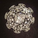 Bridal Vintage Style bling Rhinestone Brooch pin Pi447