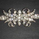 Bridal Dress vintage style Rhinestone Brooch pin PI449