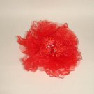 Bridal lace flower White Fascinator brooch clip BA150